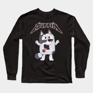 muffin metal funny Long Sleeve T-Shirt